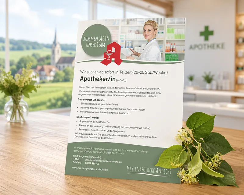 Wir suchen zur Betreuung unserer Kunden vor Ort wie online … einen wunderbaren Team-Player